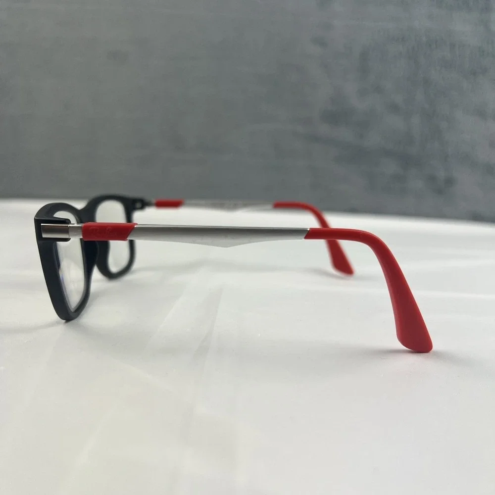 Ray-Ban RB 1549 3652 Kids Youth Eyeglasses FRAMES ONLY Black Red 48-16-125 #3